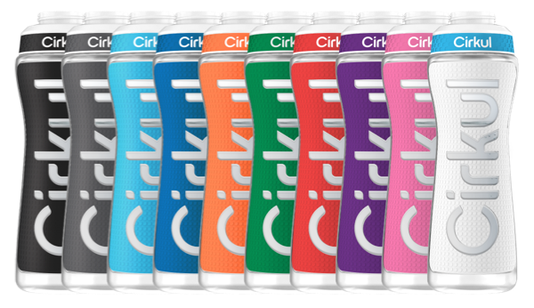 22oz. Grip Squeeze Plastic Bottle & Sport Lid O3
